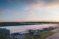 Hochmodernes Logistikzentrum in Ansbach