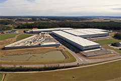 Hermes-Logistikzentrum in Ansbach
